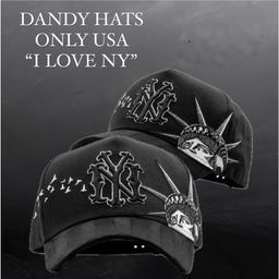 thumbnail for Cross-Border 2025 Hot-Selling Hip-Hop Trendy Dandy Hats Baseball Cap Adjustable Wholesale