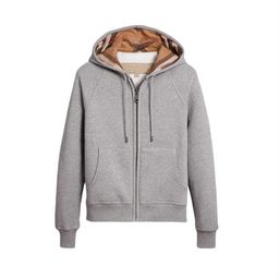 thumbnail for Cross-border high-quality three-standard B family jacket, British style hooded sweatshirt jacket, full cardigan, zipper women's jacket