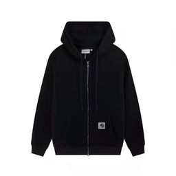 thumbnail for Cross-border foreign trade tide brand zipper hooded sweatshirt snow mountain mountain small label male and female couple loose cardigan jacket tide