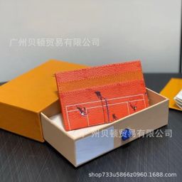 thumbnail for 一件代发现货新款卡包卡套潮牌高品质多卡位零钱包收纳包银行卡夹