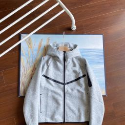 thumbnail for 25 Spring and Autumn Casual Sports Laminated TECH FIECE Technology Zipper Set Jacket Sweatpants 950+496