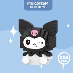 thumbnail for Compatible with Lego Cartoon Doll Kulomi Merlot Rabbit Micro Diamond Building Blocks Educational Gift Children's Assembled Toys Wholesale