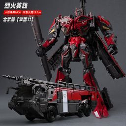 thumbnail for Deformation toy Royal enemy King Kong model part alloy car Bumblebee robot children boy hand office