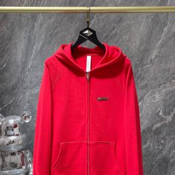 thumbnail for 24SS CH back Sanskrit embroidered hooded jacket hooded sweatshirt couple jacket cross-border exclusive