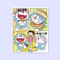 thumbnail for DIY Digital Oil Painting 4050 Kidsren's Popular Cartoon Acrylic Painting Hand-Painted Coloring Oil Painting Manufacturer Wholesale