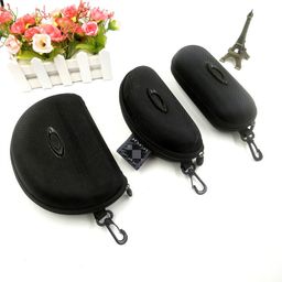 thumbnail for Manufacturers supply sunglasses box EVA riding zipper box outdoor portable glasses storage box clip sunglasses box