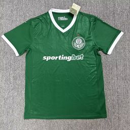 thumbnail for Spot Delivery of Brazilian League 2526Palmeiras Home and Away Football Uniforms Men&#039;s Long-Sleeved Training Uniforms Retro