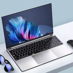 thumbnail for New Core 17 Generation Laptop 15 4G Solo Game Office Learning Netbook Laptop