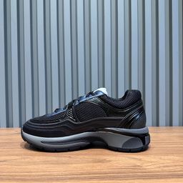 thumbnail for Xiaoxiangfeng Silver Corner King Thick Bottom Torre Shoes 25C Leather Mesh Stitching Increased Breathable Casual sneaker Women