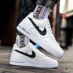 thumbnail for 2024 Putian Men&#039s Shoes Air Force One White Shoes Dunk Board Shoes Aj Low-top Students All-match Sports Black and White Panda