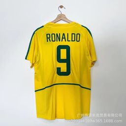 thumbnail for Camisa clássica da seleção brasileira de futebol 202223, uniforme clássico do Brasil.