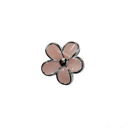 thumbnail for 厂家女士紫荆花抓夹包装五花头饰亚马逊热销彩色金边银边花朵发夹