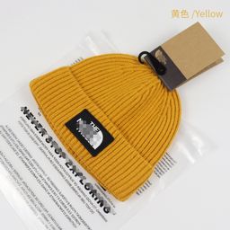 thumbnail for 2024 fábrica outono e inverno novo chapéu de malha de pele de melão chapéu de lã quente masculino feminino chapéu infantil punho e-commerce exclusivo.