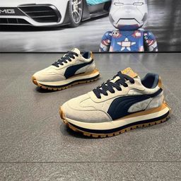 thumbnail for Men&#039s Shoes Spring and Autumn 2025 New Sports Casual Shoes Versatile Trendy Thick-Soled Height-Increasing Shoes