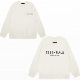 thumbnail for Essentials Season 8 Flocked Letter Sports Suit Fog Men's and Women's Loose Casual Sweatshirts and Pants