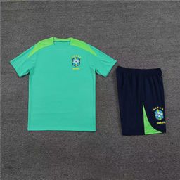thumbnail for Arsenal, Real Madrid, Barcelona, Chelsea, Ajax, Brazil, short-sleeved football training uniform set, fan edition