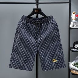 thumbnail for Men's Five-Point Shorts for Cross-Border Trade, Summer Beach Shorts, Men's Casual Running Sports Shorts, Trendy Straight-Leg Shorts