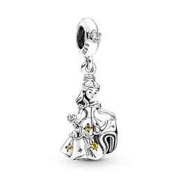 thumbnail for Cross-border hot cartoon series Mickey Ferris wheel Swan DIY creative Diamond drop oil jewelry accessories pendant