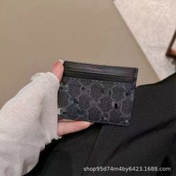 thumbnail for Manufacturer's Spot Direct Approval Left and Right Flip Card Bag Card Holder Trendy Brand Cosmetics Bag Multi-Card Presbyopic Coin Purse Hot Luxury Gift