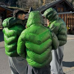 thumbnail for mertra跨境外贸冬季欧美温变热反应棉衣夹克连帽棉袄加厚保暖外套