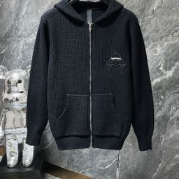 thumbnail for 24SS CH Heavy Industries Patchwork Sweater Hooded Jacket Couples Cross-border Exclusive