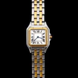 thumbnail for Factory direct sales card cheetah series quartz women's watch retro tank Santos square waterproof watch retro style