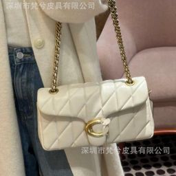 thumbnail for 寇C家秋冬款Quiltied  Tabby26菱格羊皮酒神包腋下包链条包单肩时