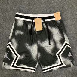 thumbnail for Shorts masculinos estilo americano AJ Air Jordan shorts de basquete de comprimento quarto verão novos shorts esportivos de secagem rápida soltos treinamento de corrida na moda