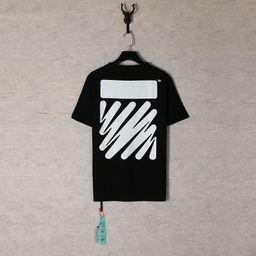 thumbnail for 2024 New Fashion Brand Arrow Cross Graffiti Print Men and Women Couple Casual Loose Cotton Short-sleeved T-shirt