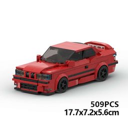 thumbnail for MOC-156606 Compatible Lego BMW M3 E36 Boy Split Blocks speed8 Car Toy Car Model