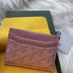 thumbnail for Goya dog tooth card bag for men and women Goya dog tooth certificate small card bag foreign trade cross-border e-commerce coin purse card bag