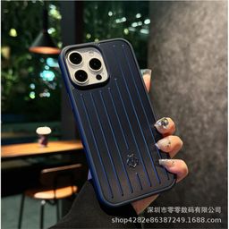 thumbnail for New aluminum alloy apple black suitcase all-inclusive phone case is suitable for iPhone17 16 15 14 metal