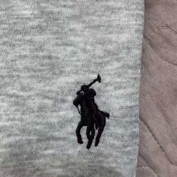 thumbnail for Cross-border foreign trade R*L Ralph American pony standard fleece thickened half zipper pure cotton ultra-soft stand-up collar men's and women's tops