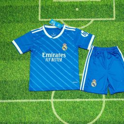 thumbnail for 2526俱乐部童装娃衣套装AC国米阿森纳切尔西巴黎巴萨马卡龙足球服