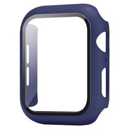 thumbnail for New Watch Case watch10 Generation Full Coverage for Apple Watch PC Protective Case Tempered Film 2 in 1 Drop-resistant