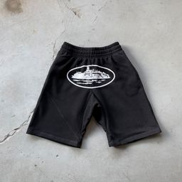 thumbnail for Fariz American Street Hip-Hop Printed Knitted Shorts Men's Trendy Summer Loose High Street Five-Point Mid-Length Sweatpants