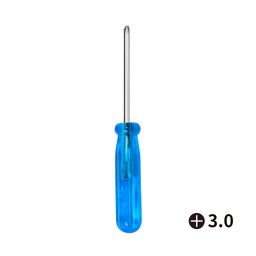 thumbnail for Crystal blue batch handle full length 45mm mini small screwdriver mobile phone repair tools toy distribution