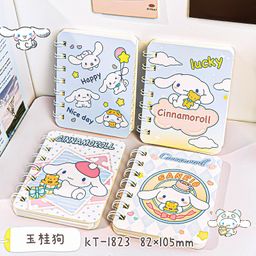 thumbnail for A7 Side-Flip Coil Cartoon Notebook Cute Student Diary and Notepad to Carry with You