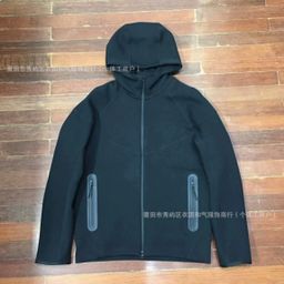 thumbnail for 2025 Spring and Autumn New Sports Suit Men's Knitted Casual Hooded Cardigan 922 Jacket and 002 Sweatpants