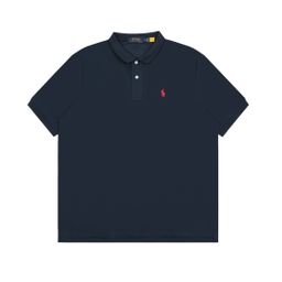 thumbnail for [High Version] Ralph Lauren Classic Foundation Pony Embroidered Lapel POLO Short-sleeved Loose T-shirt