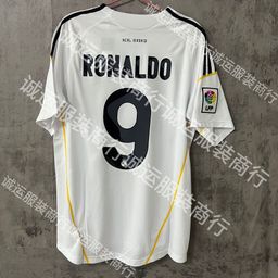 thumbnail for Venda por atacado e varejo de camisas retrô do Brasil, Real Madrid, Barcelona e Juventus