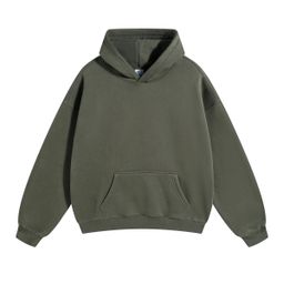 thumbnail for 2026 Fall/Winter New Loose Plush Trendy Sweatshirt Men's Oversize Hooded Trendy Men's Sweatshirt Suit