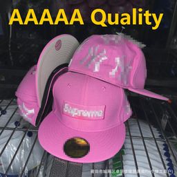 thumbnail for 新款高品质棒球帽字母刺绣嘻哈帽尺寸帽时尚帽子Fitted cap N-1