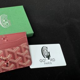 thumbnail for Factory direct in stock direct batch of 5 cards with packaging multi-card double-sided storage bag change foreign trade tide brand leather pu