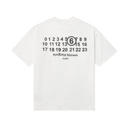 thumbnail for Cross-border exclusive cotton double yarn men's T-shirt short sleeve high quality spot