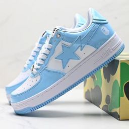 thumbnail for Putian Cross-Border Foreign Order Ape Head Bapesta Sk8 Air Force 1 Low-Top Sneakers Men's Casual Sports Shoes Batch