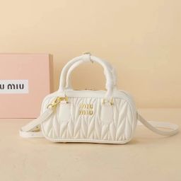 thumbnail for 2024 New Women's Bags Women's Mori Meng Trendy Crossbody Bags Bowling Bag Feeling Shoulder Handbag Small Square