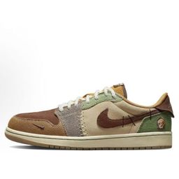 thumbnail for Putian Pure Original Aj1 Basketball Shoes for Men and Women Low-Cut Sneakers Lightning Barb Cushioning Casual Versatile Sports Shoes