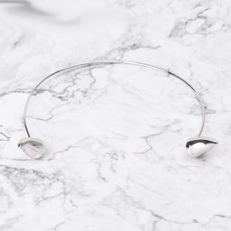 thumbnail for The best-selling high-end Weiweian demon horn Saturn headband collar features punk design