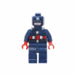 thumbnail for Super League Building Blocks Minifigures, Universe Hero Dolls, Small Particle Assembly, Children's Toy Bags, Foreign Trade Exclusive
